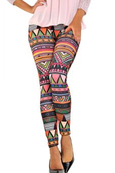 SuperCart Stylish Lady Women's Stretch Pants Casual Funky Pencil Tights Leggings Pants Type 2  