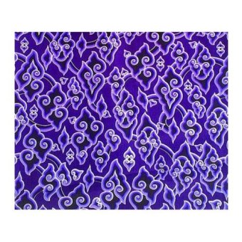 Suro Fashion - batik megamendung 10 warna - 1 (ungu)  