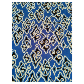 Suro Fashion Batik Megamendung 10 Warna - Biru  