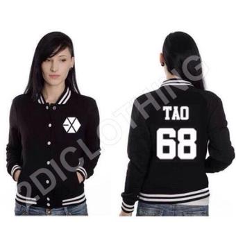 Sweater Baseball Korea / Jaket Sweater Exo Member Tao  