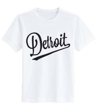 Sz Graphics Detroit T Shirt Pria Kaos Pria T Shirt Kaos Distro Pria Kaos Fashion Pria T Shirt Fashion Pria - Hitam  