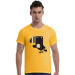 The Cartoon Parrot Cotton Soft Men Short T-Shirt (Yellow) - Intl  