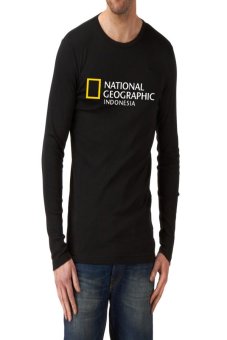 The Chubbys -Tshirt Long Sleeve National Geographic Indonesia - Hitam  