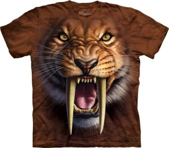 The Mountain T-shirt Sabertooth Tiger  