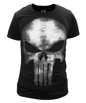 The Punisher Skull Ghost Men's Black T-shirt Slim Shirt Tops Sport Cosplay S-3XL - Intl  