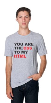 TLGS You Are The CSS Tshirt - Abu-abu  