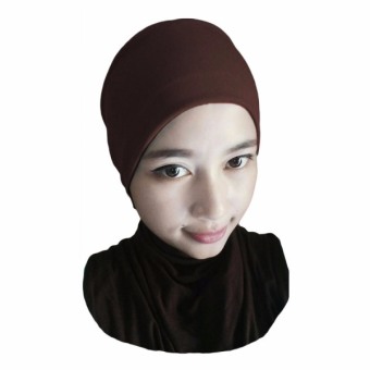 Toko Lagita Hijab Ciput Arab - Coklat  
