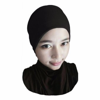 Toko Lagita Hijab Ciput Arab - Hitam  