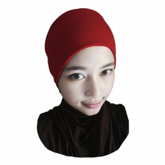 Toko Lagita Hijab Ciput Arab - Merah  