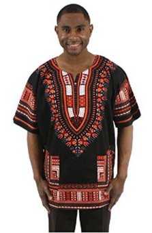 Traditional Thailand Style Dashiki - Available in Several Color Combinations  