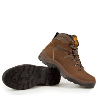Trekking Sepatu Boots Pria 2146- Coklat  