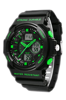 Ufengke Men's Black Polyurethane Strap Watch Uf-Wsn030C  