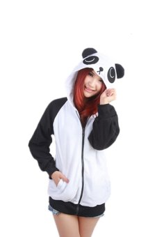 Ufosuit Costume New kigurumi kongfu panda hoody cosplay Sweater-white  
