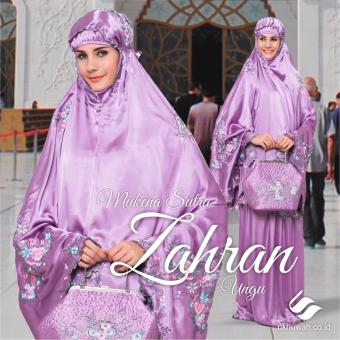 Ukhuwah Mukena Bordir Zahran Premium - Purple  