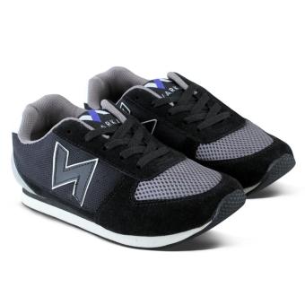 Varka VR 008 Sneakers Sepatu Olahraga Lari dan Casual - Hitam  