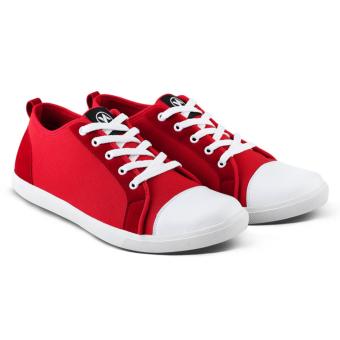 Varka VR 058 Sepatu Casual Sneaker Pria - Merah  