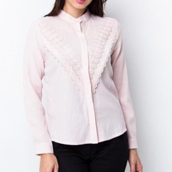 Verina Fashion - Nabijah Top - Light Pink  
