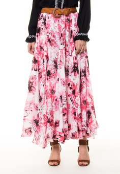 Verina Fashion - Salma Skirt - Pink  