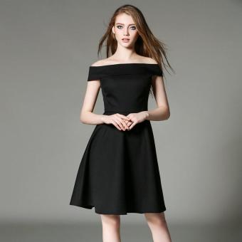 VICI Summer New Sexy Strapless Slim Dress - intl  