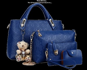 Vicria Tas Branded Wanita - Korean Style 4in1 High Quality