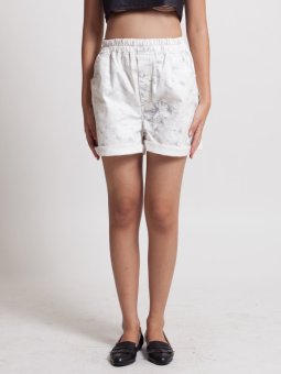 Vm The Label Mio Shorts White,Grey  