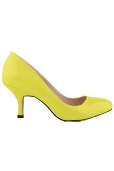 Win8Fong Stiletto Shoes (Yellow)  
