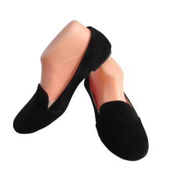 Woman Choice Flat Shoes Develop 34 - Sepatu Balet - Hitam  