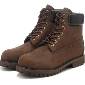 Women Hight Boots For Timberland Shoes (Chocolate) - intl  