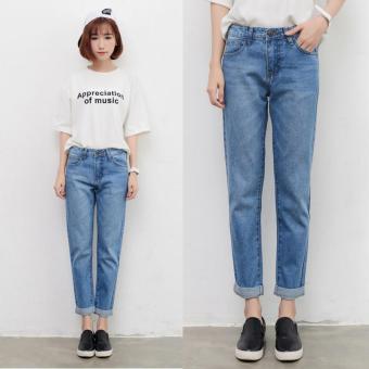 Women Jeans Harlan Pants Loose Denim Pants Girls Jean Casual Street Trousers - intl  