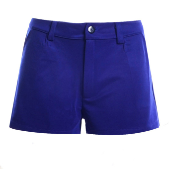 Women Shorts Cotton Casual Summer Ladies Shorts Pants Fashion L16071 Blue - intl  