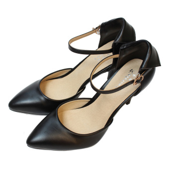 Women Stiletto High Heels Shoes Black  
