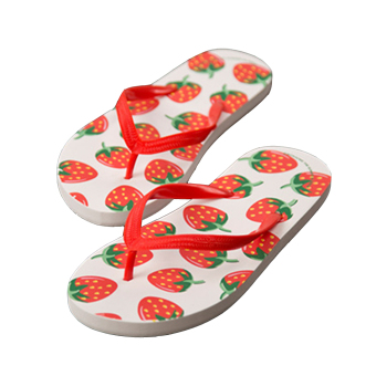 Women's Anti-slip Lightweight Fashion Comfortable Flip Flops(Strawberry pattern) - intl  
