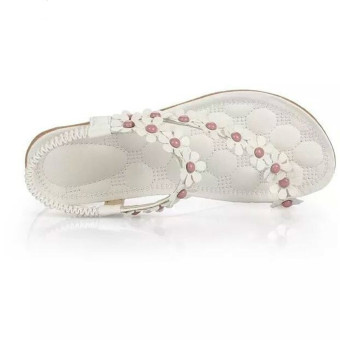 Women's Summer Sandals Beach Shoes(White) - Intl (Intl)  