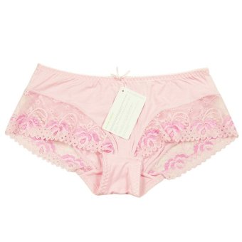 Womens Underwear Brief Lady Pants 1 Pack (#58381 Pink)  
