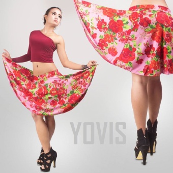 Yovis Skirt Umbrella- Rose  