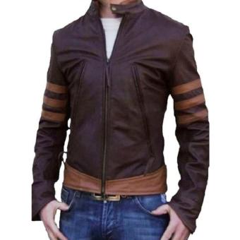 zens jaket kulit wolverine best seller coklat lazada zens jaket kulit wolverine best seller coklat lazada