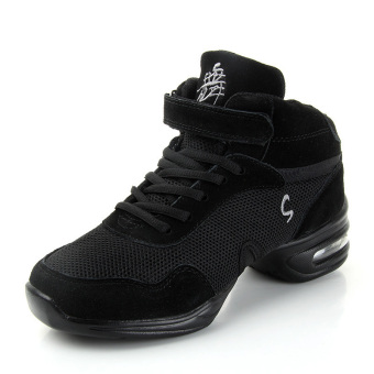 ZHAIZUBULUO Dance Shoes Women Sneakers TP-XX616 Black   