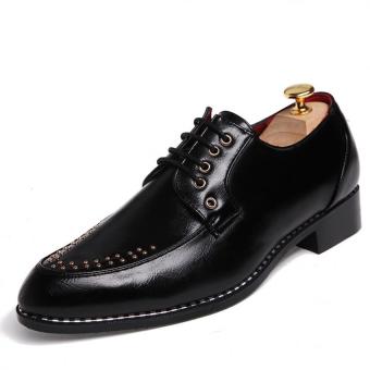 ZHAIZUBULUO Formal Shoes for Men (Black) - intl  