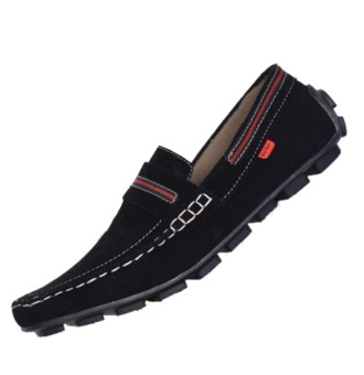 ZimZam Sepatu Mocassin slip on black  