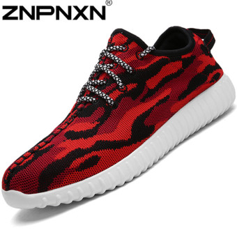 ZNPNXN Men's Fashion Sneakers Shoes Sports Shoes Walking Shoes (Red)  