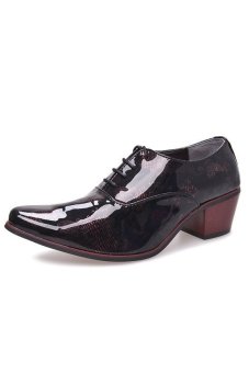 Znpnxn Synthethic leather Men Formal Shoes Party Derby & Oxfords (Red) - Intl  