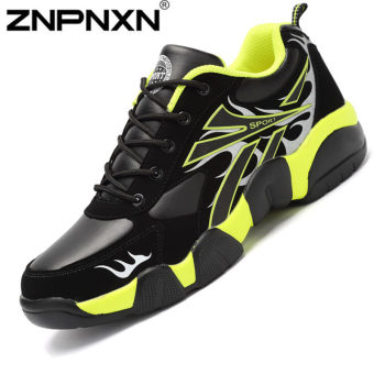 ZNPNXN Woman Couple Breathable Shoes Sports Casual Shoes (Green)  