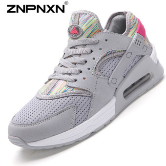 ZNPNXN Women's Fashion Sneakers Shoes Tull Shoes Spotrs Shoes Walking Shoes Running Shoes (Grey)  