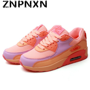 ZNPNXN Women's Fashion Sneakers Shoes Tull Shoes Spotrs Shoes Walking Shoes Running Shoes (Orange)  