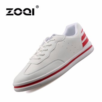 ZOQI man's fashion Sneakers couple style students younger shoes (White&Red) - intl  