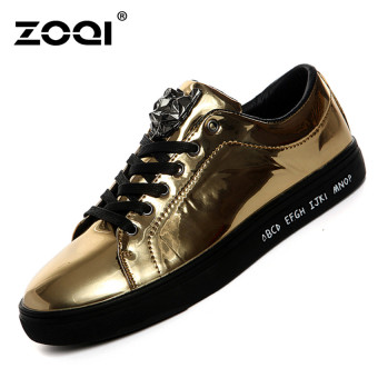 ZOQI Man's Fashion Sneakers Sport Shoes Individual Shoes (Gold) - Intl  