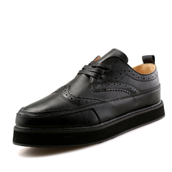 ZOQI man's formal shoes low cut shoes(Black)  