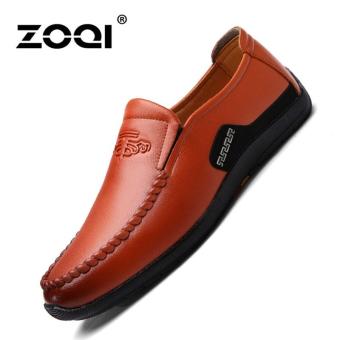 ZOQI Men's Fashion Formal Shoes Low Cut Shoes Casual Shoes(Yellow) - intl  