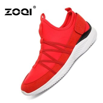 ZOQI Men's Fashion Sneaker Lightweight Sports Shoes Running Shoes(Red) - intl  