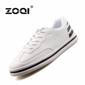 ZOQI woman's fashion Sneakers couple style students younger shoes (White&Black) - intl  